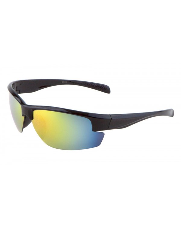 Wholesale Rimless Sports Color Mirrror Sunglasses